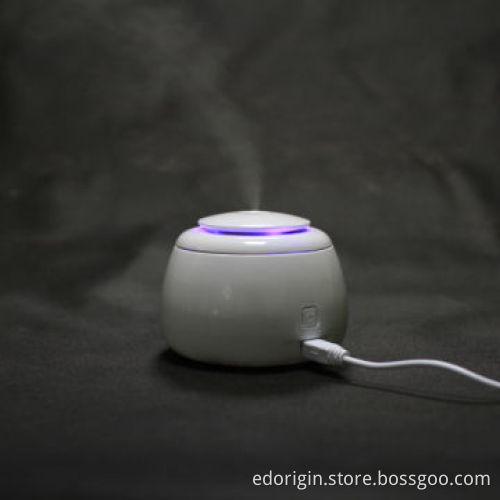Ultrasonic Air Humidifier with 80mL Capacity, Anti-dry Protection, USB-powered